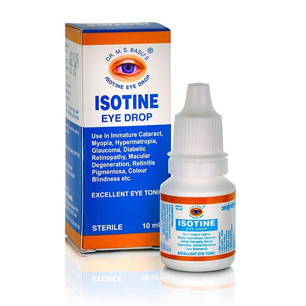 Айсотин Isotine глазные капли, 10 мл 